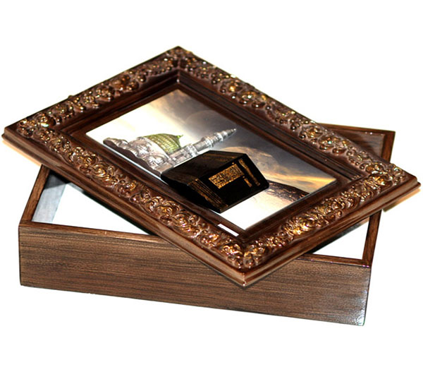 Islamic Brown Wooden gift box