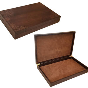 Luxury perfume wooden boxes.
