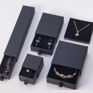 Sliding jewelry gift boxes.
