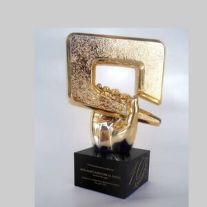 telephone awards gold plated
