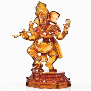 Housewarming Ganesha crystal statue
