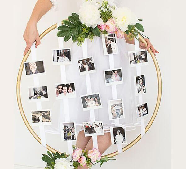 wedding anniversary collage frames