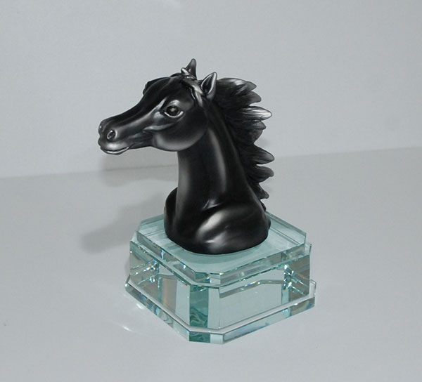 Horse racing trophy
